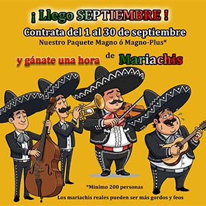 promocion mariachis en Salon para 15 años Magno Ecatepec